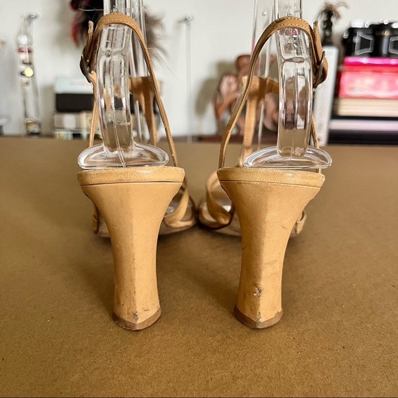 VTG Richard Tyler Square Toe Heels Sandals - Picture 7 of 9